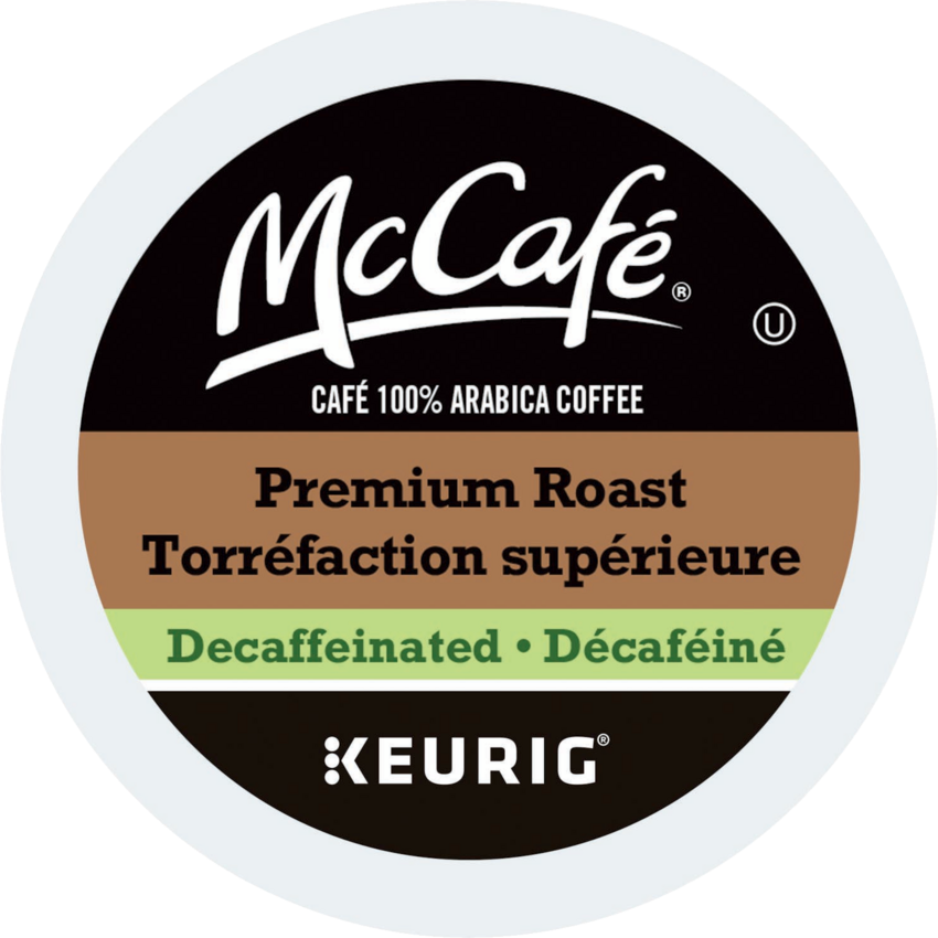 McCafé® Premium Roast Coffee K-Cups®Decaffeinated Medium Roast 12/box