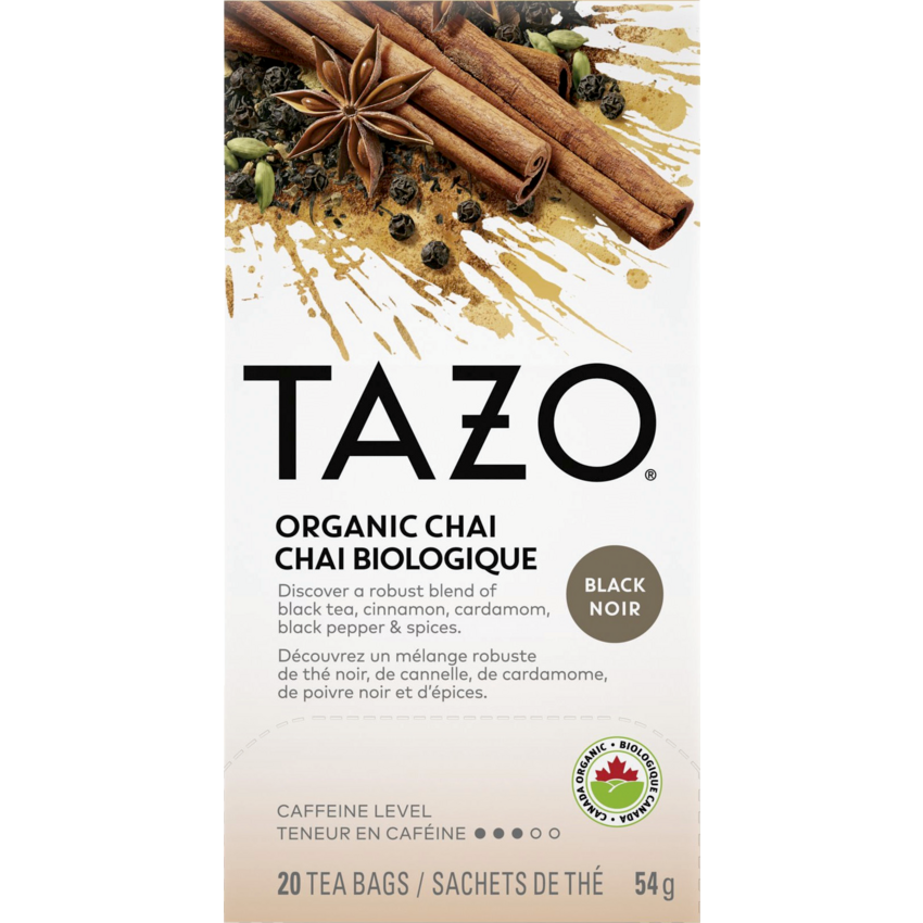Tazo® Tea Organic Chai 20 bags/box