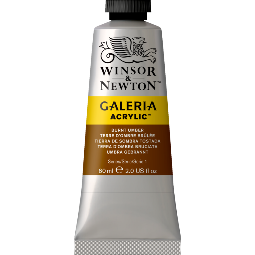 Winsor & Newton® Galeria Acrylic Paint Burnt Umber 60 mL