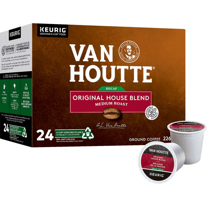 Van Houtte® Coffee K-Cups® Medium Roast Decaffeinated Coffee 24/box