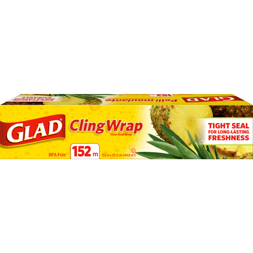Glad® Cling Wrap 12"W x 498'L