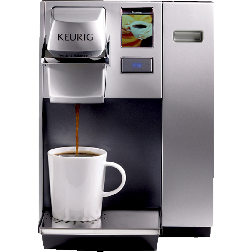Keurig® K155 OfficePRO™ Premier Brewing System Black and Silver