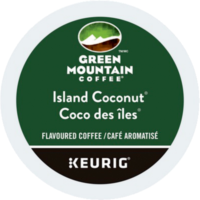 Green Mountain Coffee® K-Cups® Island Coconut™ Light Roast 24/box