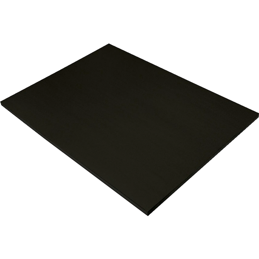 Prang® Construction Paper 18" x 24" Black 50/pkg