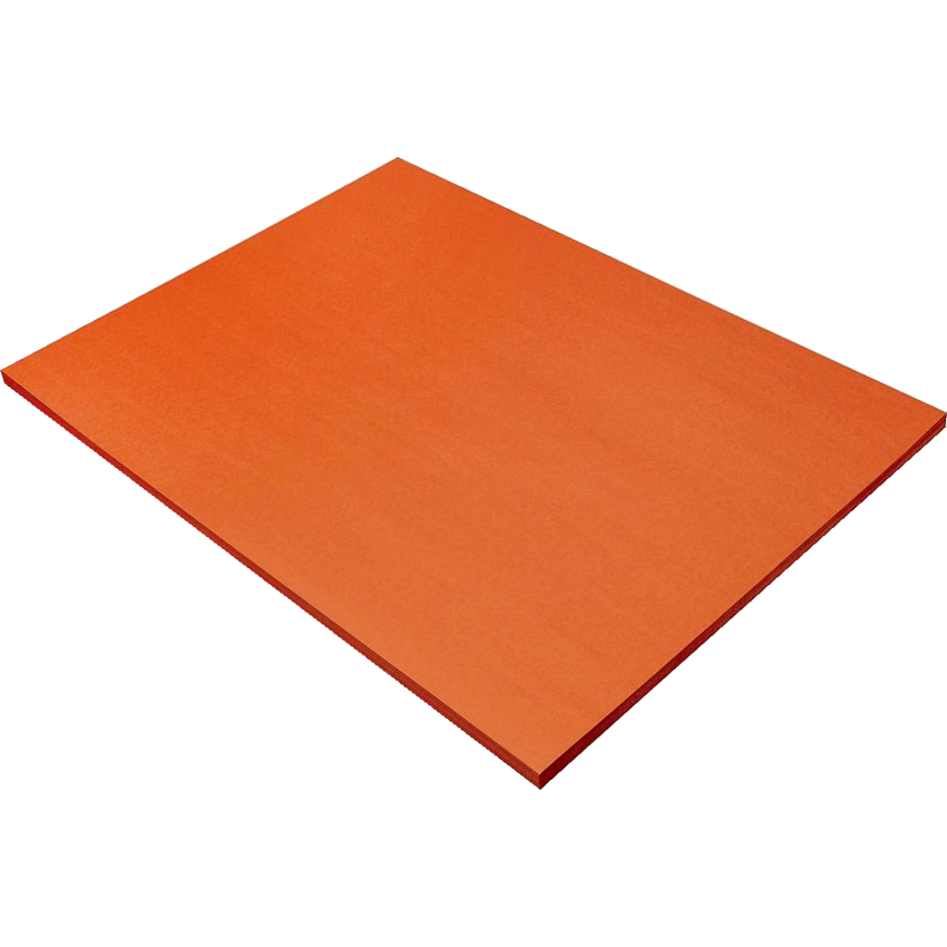 Prang® Construction Paper 18" x 24" Orange 50/pkg