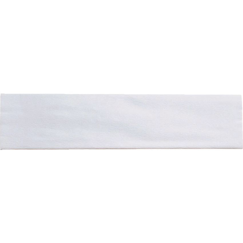 Creativity Street® Dennecrepe Crepe Paper 20" x 7-1/2' White 12 sheets/pkg