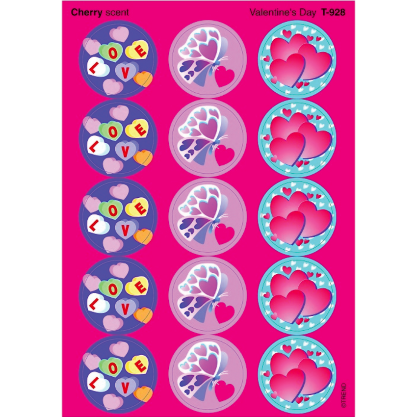 Trend® Stinky Valentines Day - Cherry Stickers® 60/pkg