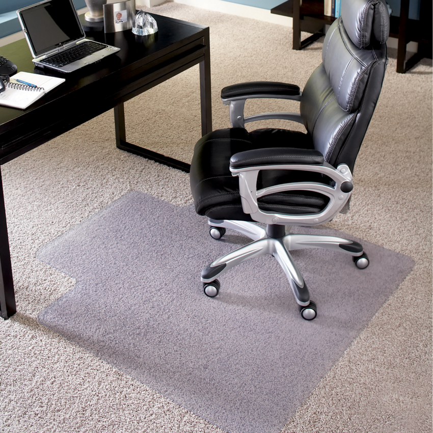 E.S. Robbins® EverLife® Chair Mat High Pile with Lip 45" x 53"