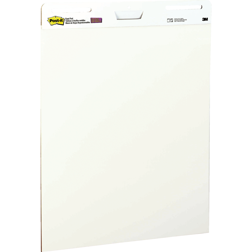 Post-it® Super Sticky Easel Pad 25" x 30" Plain 30 sheets per pad 2 pads/pkg