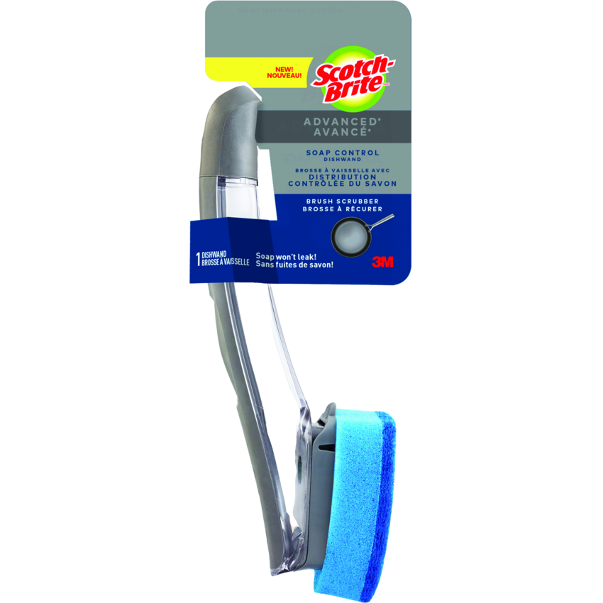 Scotch-Brite® Advanced® Soap Control Heavy Duty Dishwand Grey