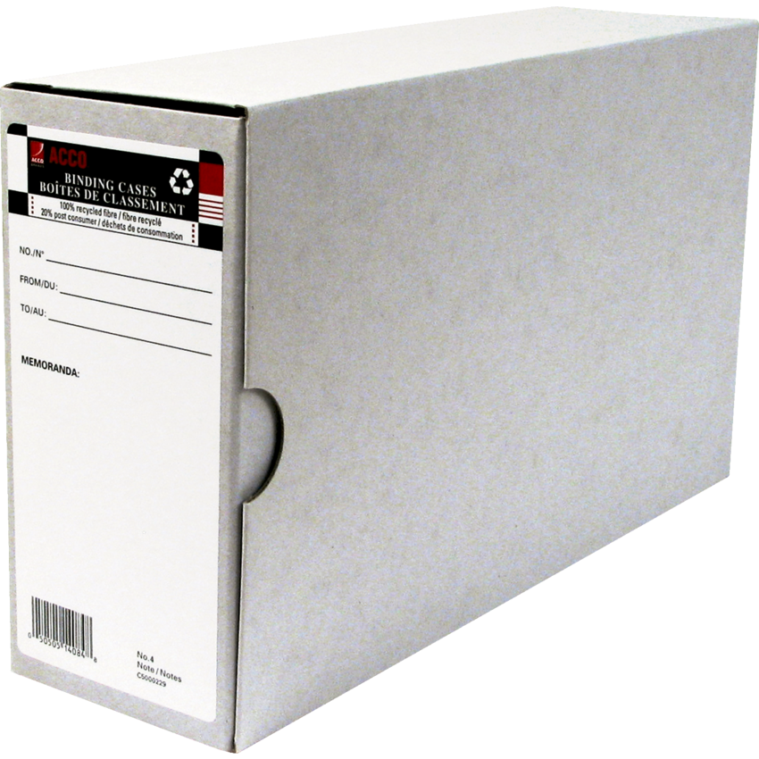 ACCO® Binding Cases Note Size 6/pkg