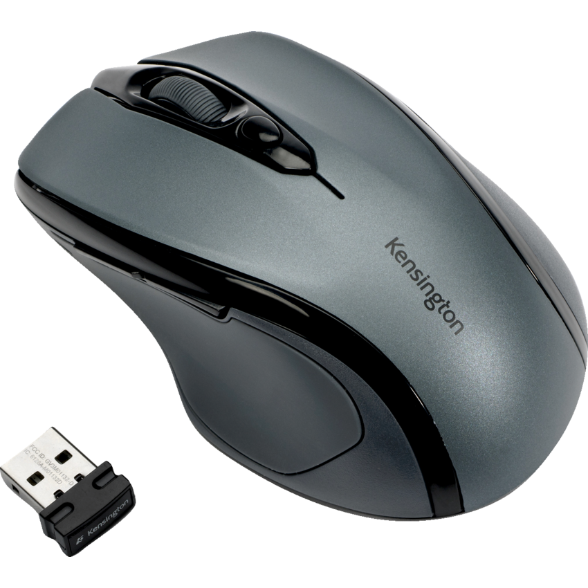 Kensington® Pro Fit® Wireless Mid-Size Mouse Graphite Grey