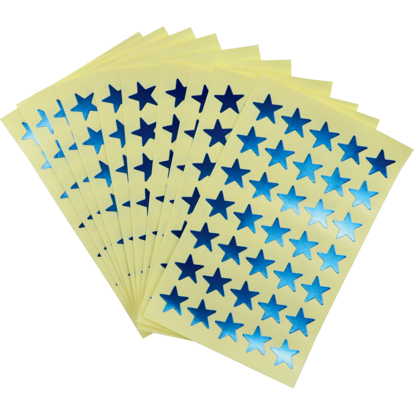 Westcott® Stars Stickers Blue 350/pkg