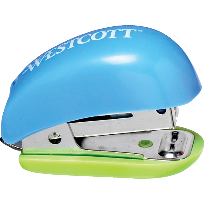 Westcott® Mini Stapler w/Staples Cool Colours