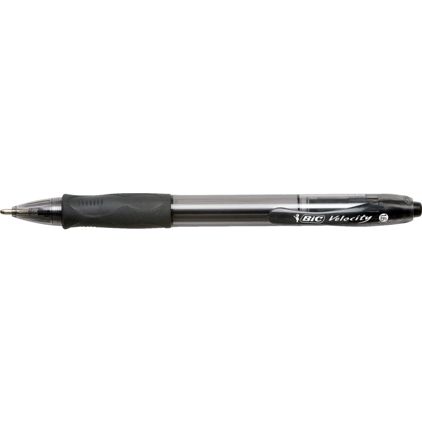 Bic® Glide™ Bold Retractable Ball Point Pen Extra Bold Point Black 12/box