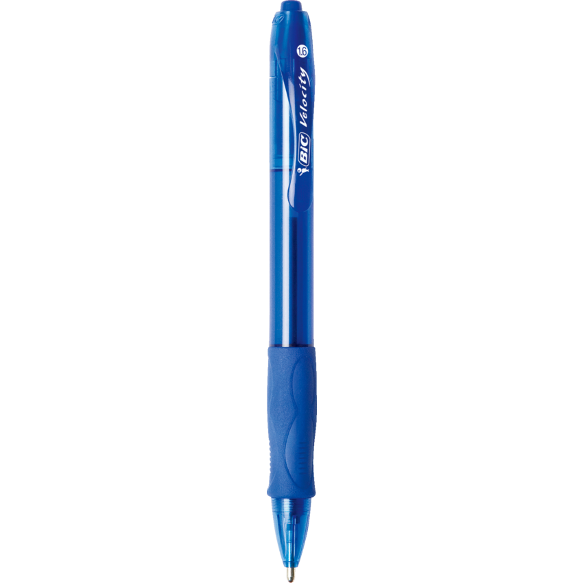 Bic® Glide™ Bold Retractable Ball Point Pens Extra Bold Point Blue 12/box