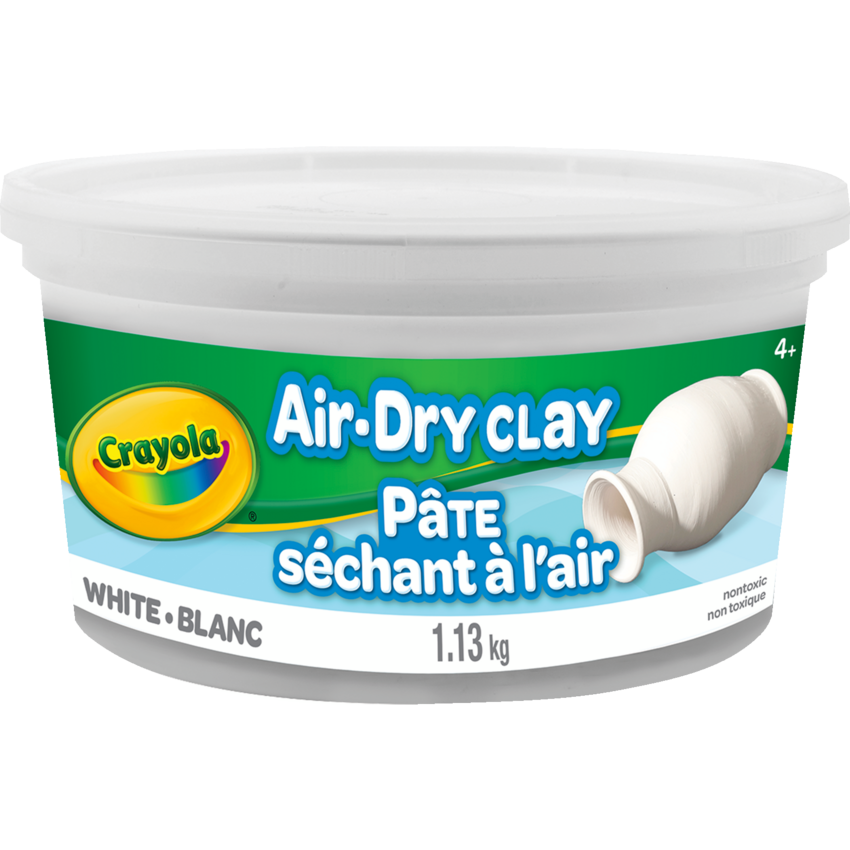 Crayola® Air-Dry Clay 1.13 kg White