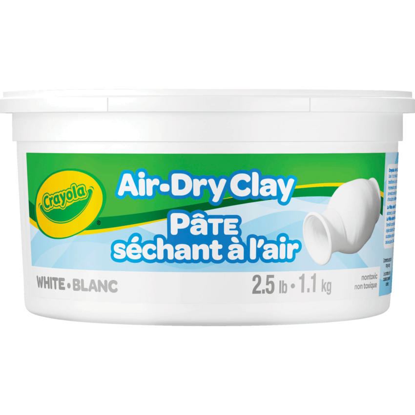 Crayola® Air-Dry Clay 1.13 kg White