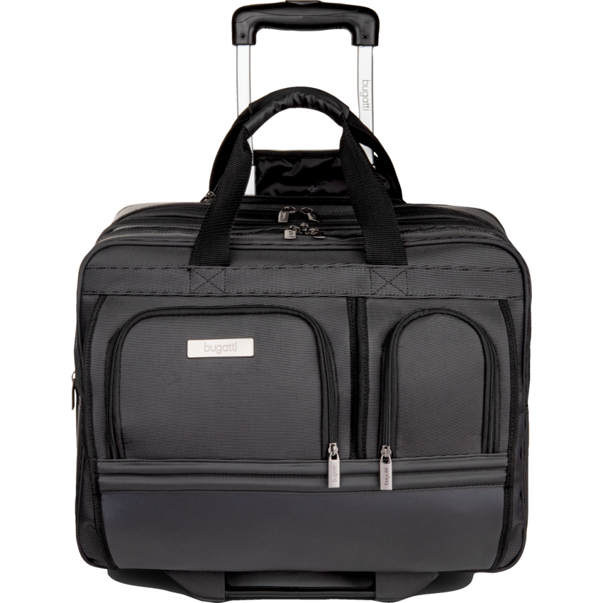 Bugatti Business Case on Wheels Charcoal