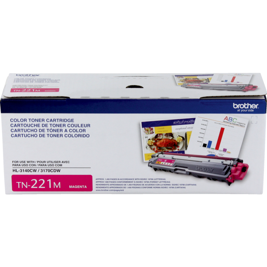 Brother Laser Cartridges TN221M Magenta