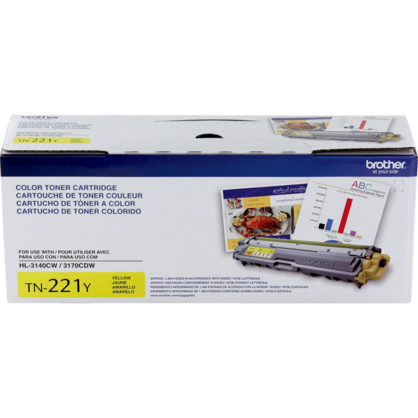 Brother Laser Cartridges TN221Y Yellow