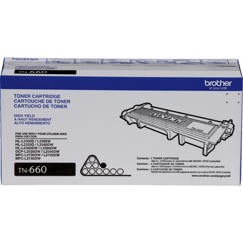 Brother Laser Cartridge TN660 Black