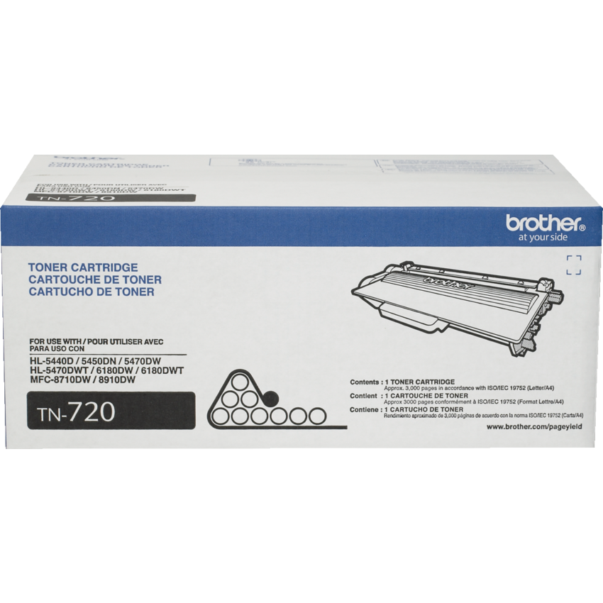 Brother Laser Cartridge TN720 Black