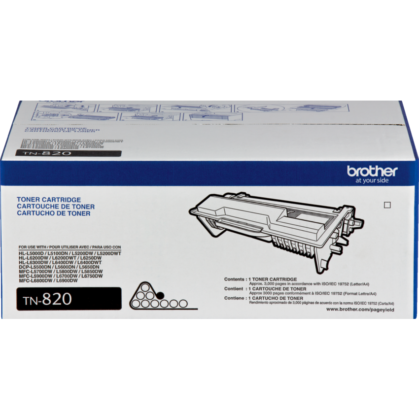 Brother Laser Cartridge TN820 Black