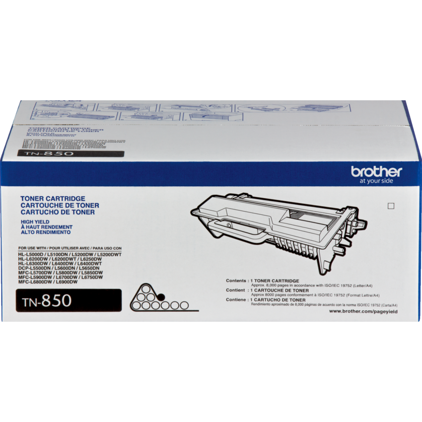 Brother Laser Cartridge TN850 Black