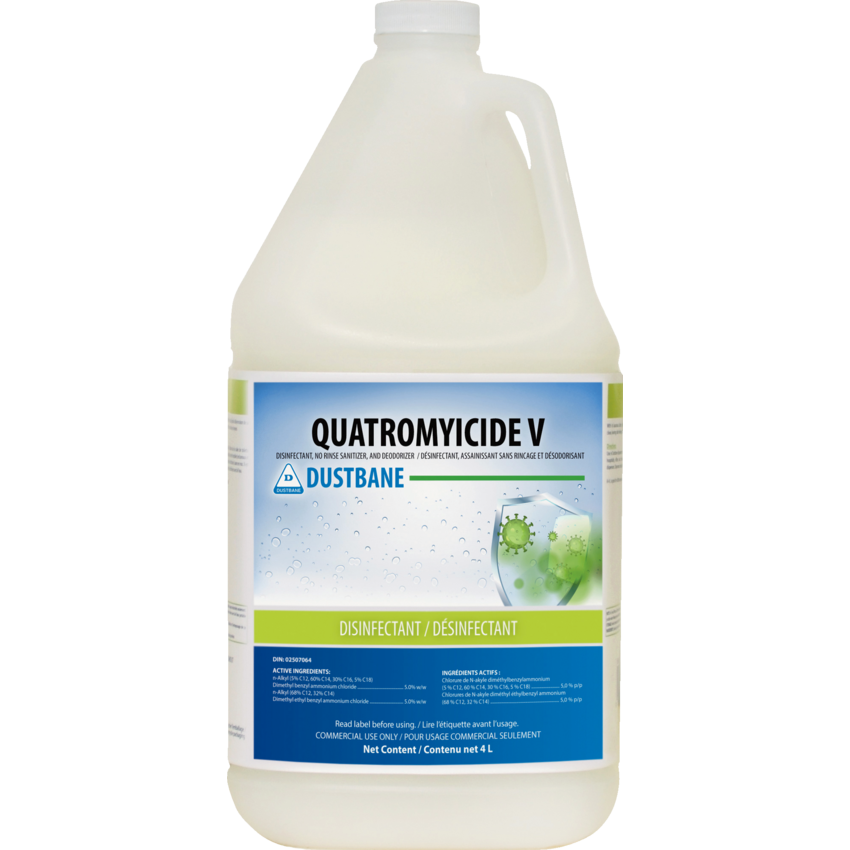 Dustbane Quatromyicide V Disinfectant and Deodorizer 4 L