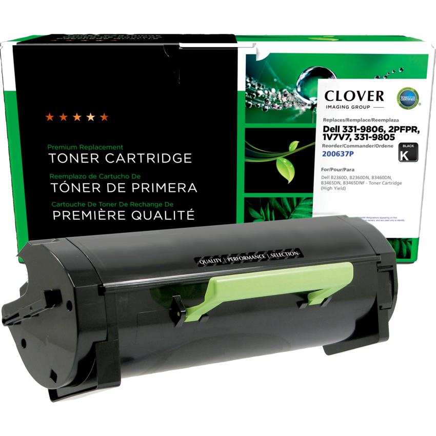 Clover Imaging Remanufactured Laser Cartridge (Dell B3460) High Yield Black