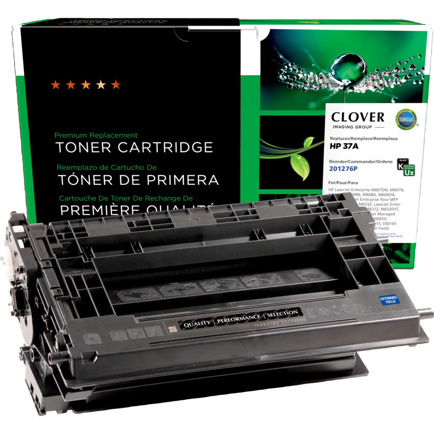Clover Imaging Remanufactured Laser Cartridge (HP 37A) Extended Yield Black