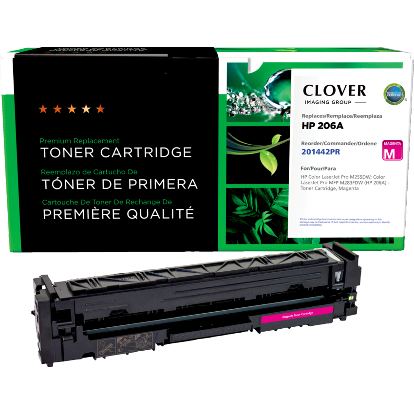 Clover Imaging Remanufactured Laser Cartridge (HP 206A) Magenta