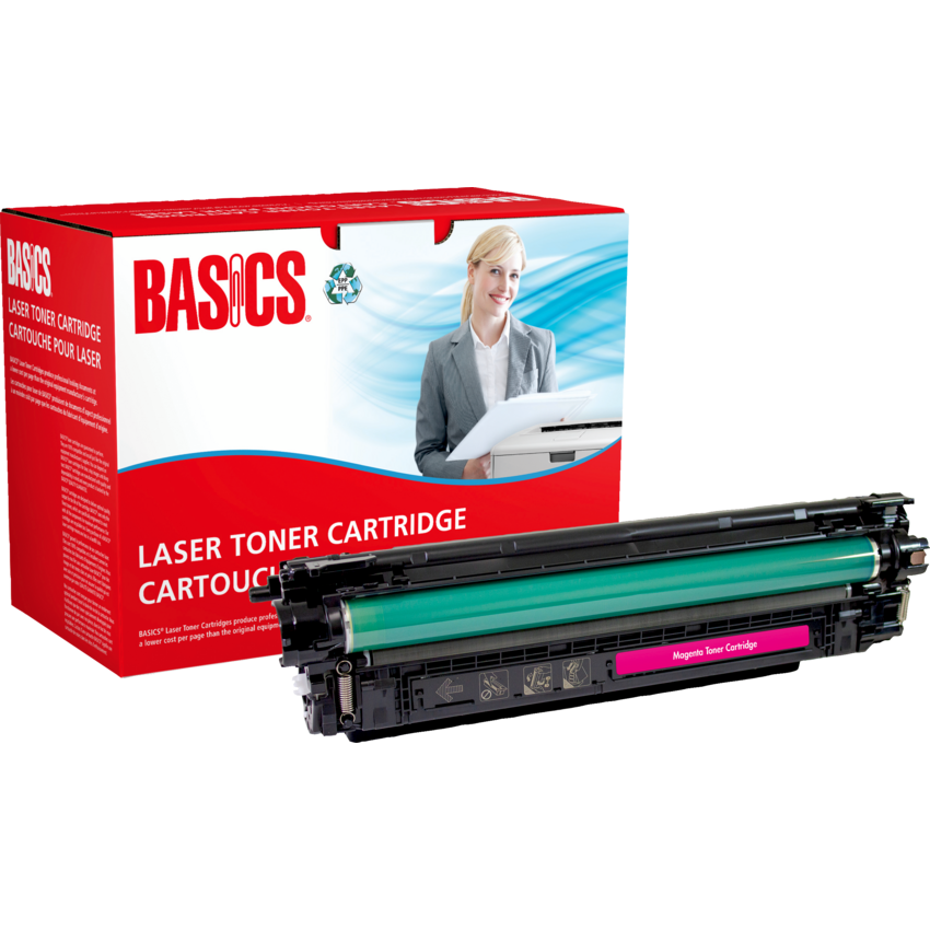 Basics® Remanufactured Laser Cartridge High Yield (HP CF363X) Magenta
