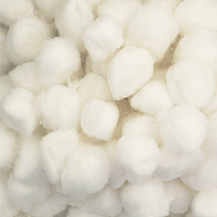 ArtWorks Acrylic Fluffs 1" White 100/pkg