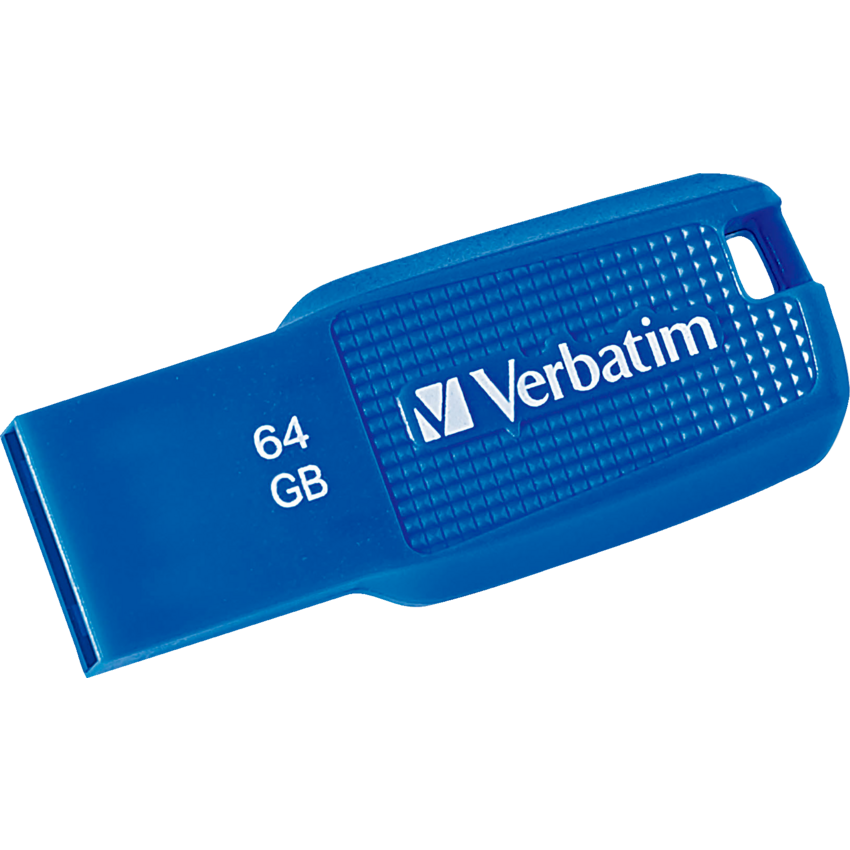 Verbatim® Ergo USB 3.0 Drive 64 GB Blue