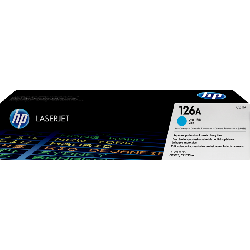 HP LaserJet Laser Cartridge #126A Cyan