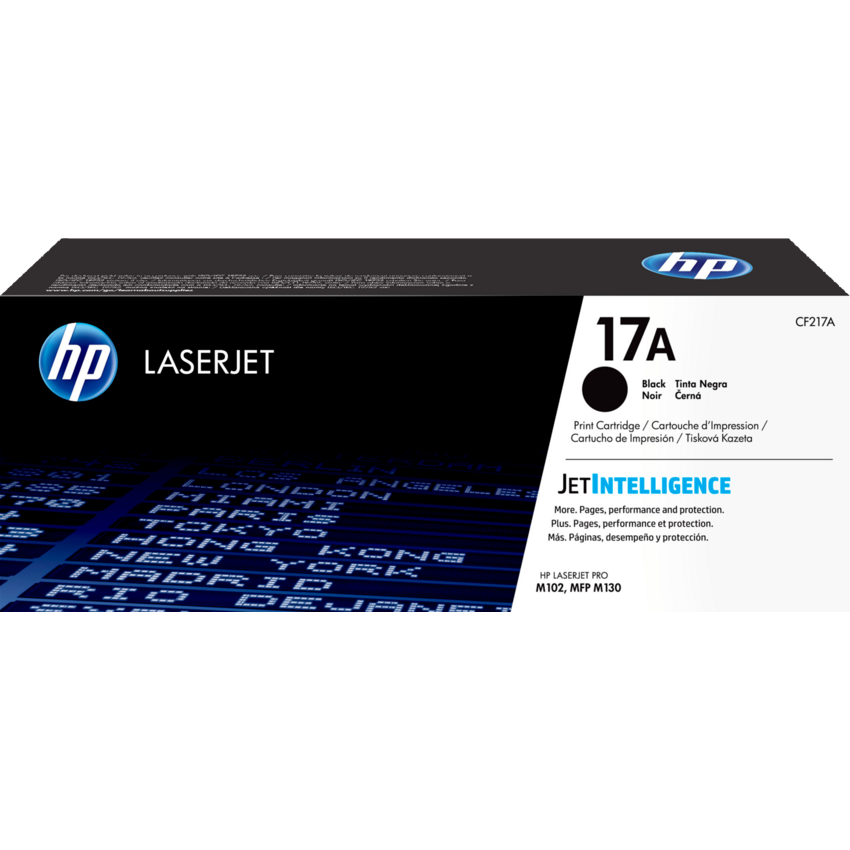 HP Laser Cartridge 17A Black