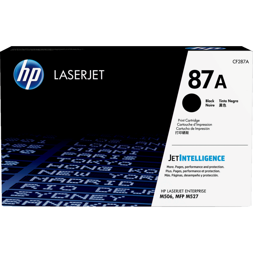 HP Laser Cartridge 87A Black