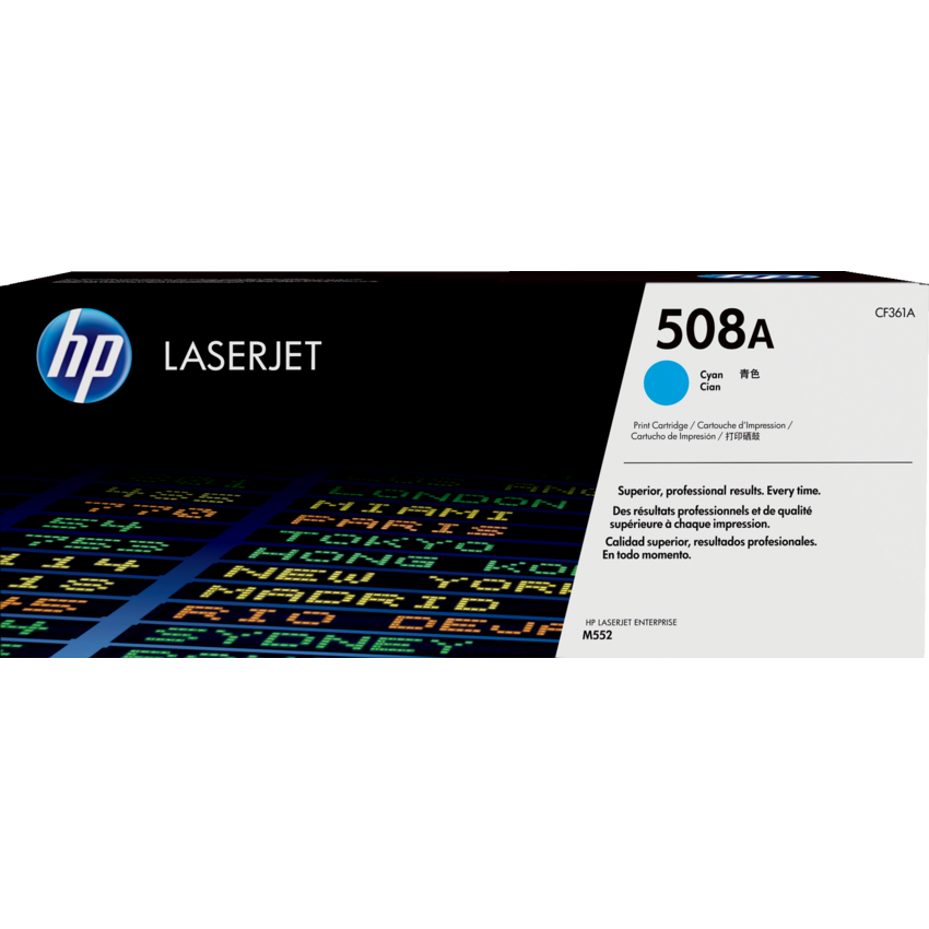 HP Laser Cartridge CF361A #508A Cyan