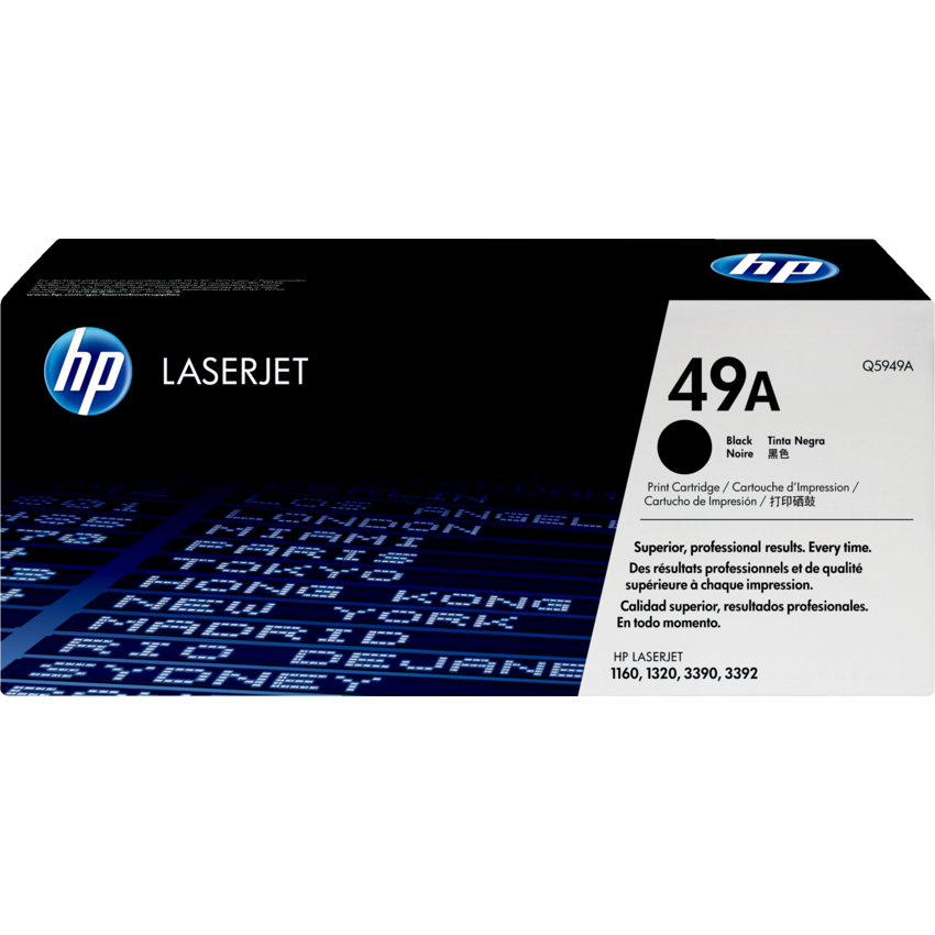 HP LaserJet Laser Cartridge #49A Black