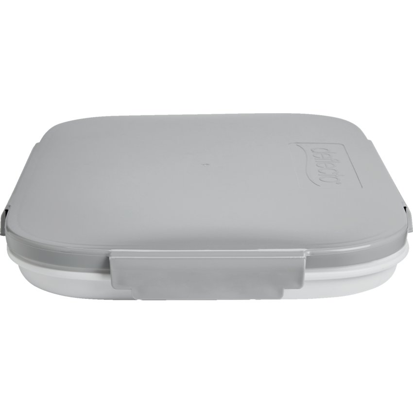 Deflecto®19 Well Painter's Palette 13-1/4"W x 9-1/4"D x 1-1/4"HGrey and White