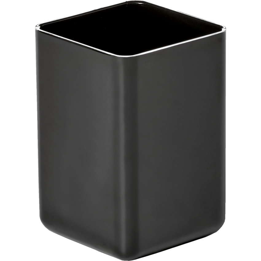 Deflecto® Antimicrobial Pencil Cup Black