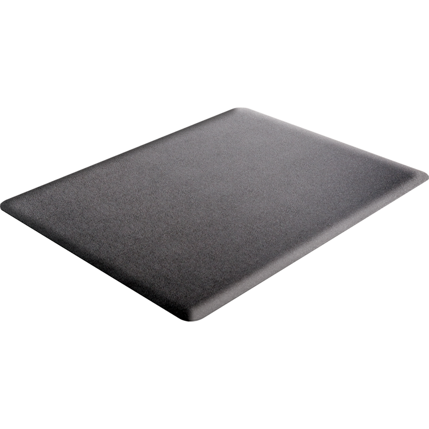 Deflecto® Ergonomic Sit-Stand® Chair Mats 45" x 53" Black