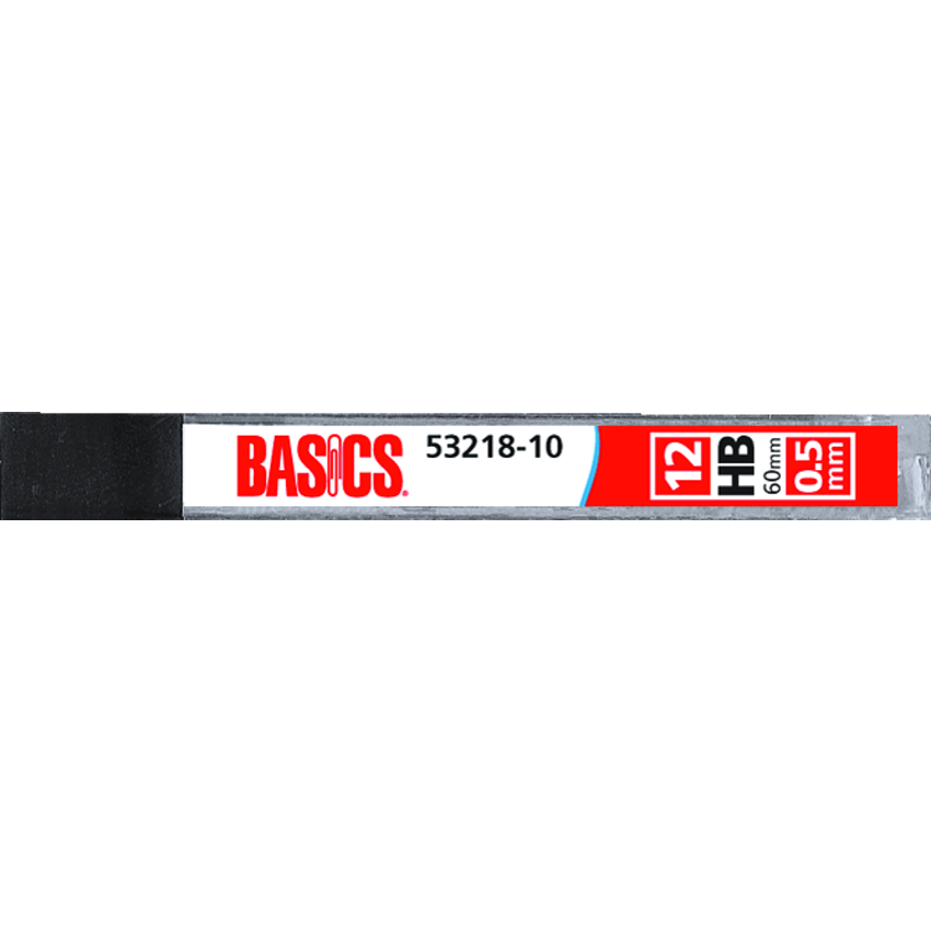 Basics® Pencil Leads 0.5 mm HB 24 package/box