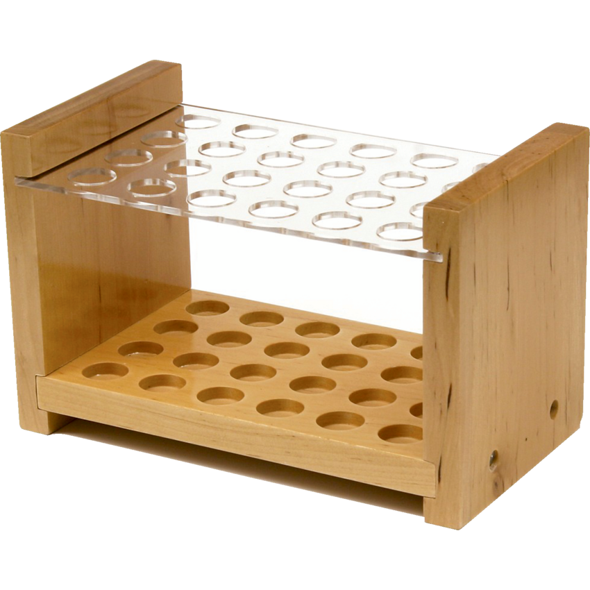 Creativity Street® Paint Brush Holder Wood/Acrylic 8-1/4" W x 5" D