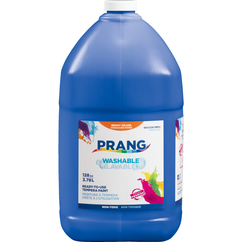 Prang® Washable Ready-To-Use Tempera Paint 3.79 L Blue