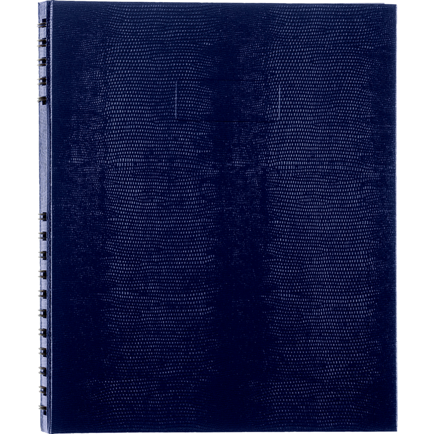 Blueline® NotePro™ Notebook Ruled 10-3/4" x 8-1/2" 300pgs Indigo Blue