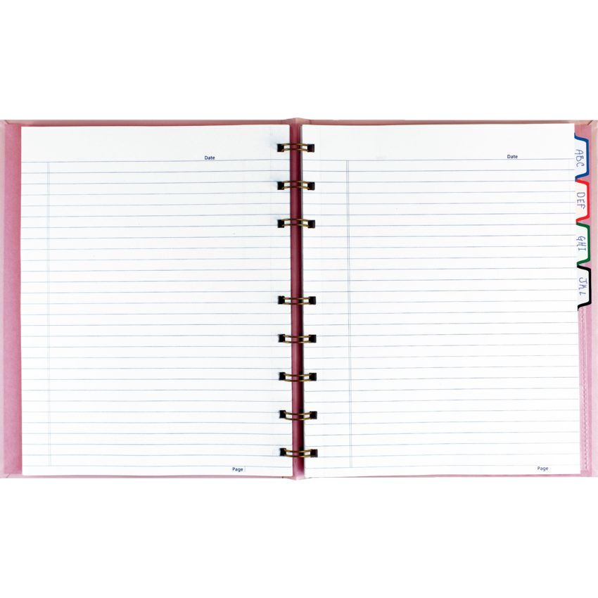 Blueline® NotePro™ Pink Ribbon Notebook 9-1/4" x 7-1/4" 150pgs Pink