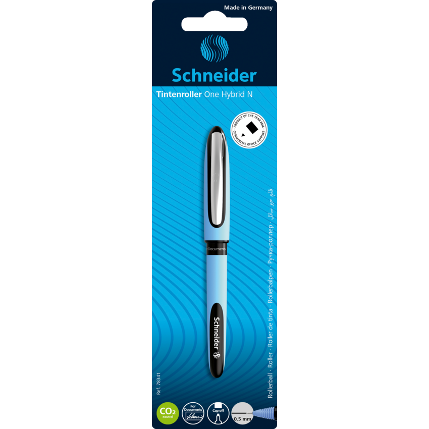 Schneider One Hybrid N Roller Pen 0.5 mm Black